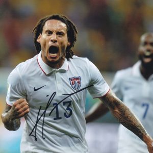 Jermaine Jones USA World Cup Signed Autograph 8x10 Photo With PSA/DNA COA