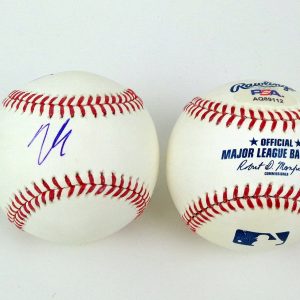 Marco Rubio & Wife Jeanette 2028 Signed Autograph MLB Baseball With PSA/DNA COA