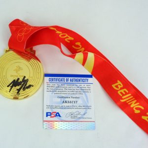 Nathan Chen 2022 Olympics Signed Autograph Gold Medal With PSA/DNA COA