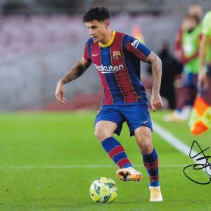 Philippe Coutinho Brazil World Cup Signed Autograph 8x10 Photo With PSA/DNA COA B