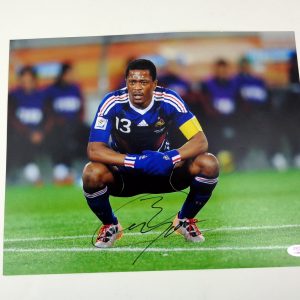 Patrice Evra Man United France World Cup Signed Autograph 11x14 Photo With PSA/DNA COA D