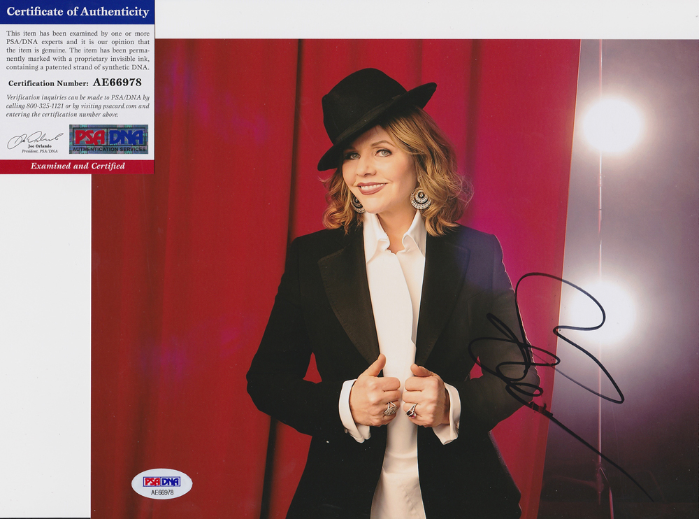 Renee Fleming Opera Legend Signed Autograph 8x10 Photo With PSA/DNA COA F