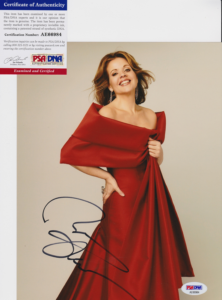 Renee Fleming Opera Legend Signed Autograph 8x10 Photo With PSA/DNA COA F