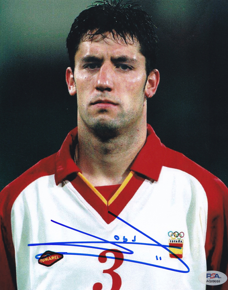 Joan Capdevila Spain World Cup Signed Autograph 8x10 Photo With PSA/DNA COA B