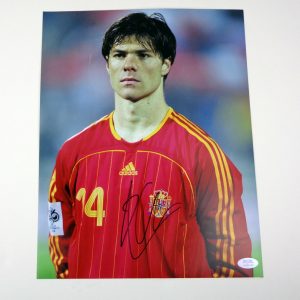 Xabi Alonso Spain World Cup Signed Autograph 11x14 Photo With PSA/DNA COA C